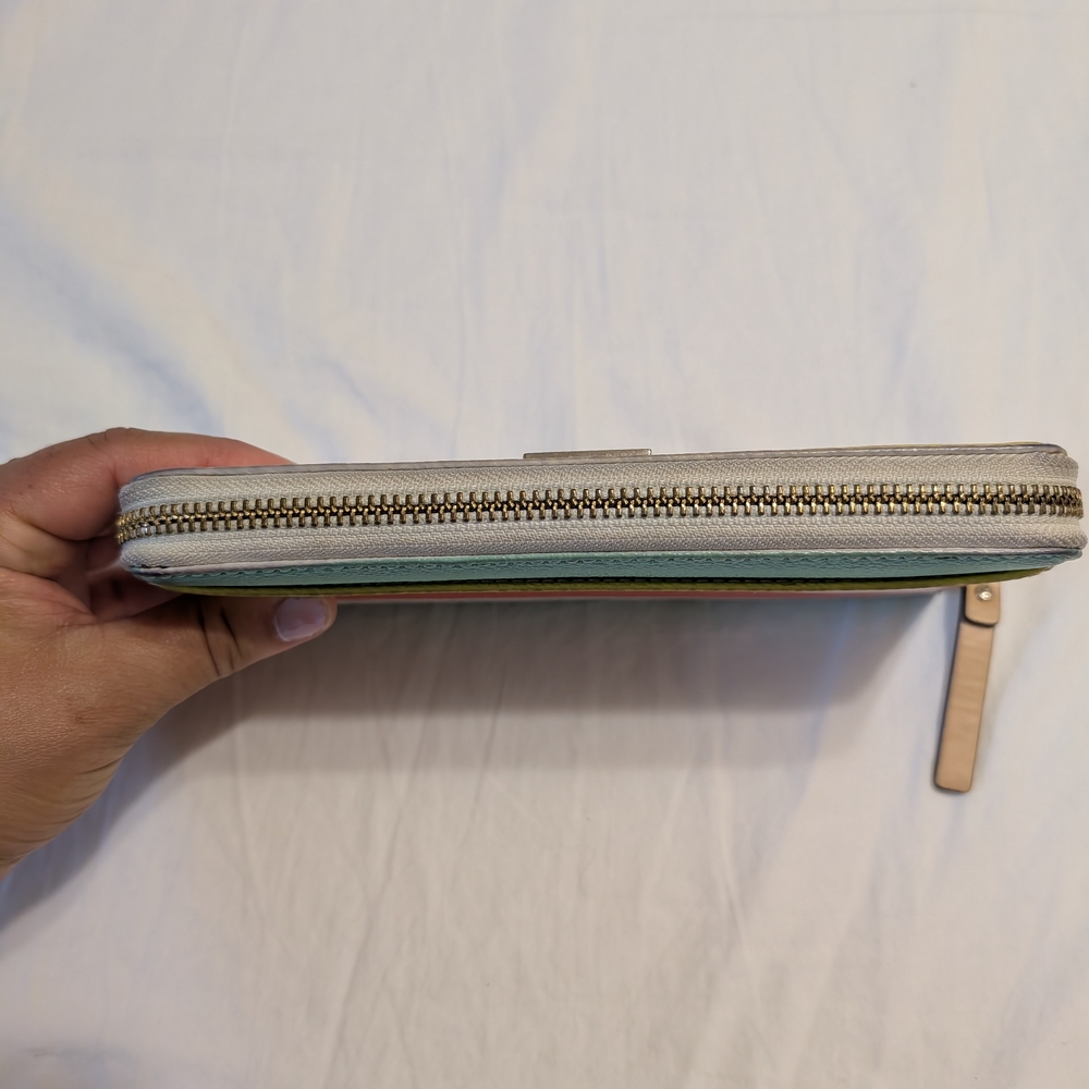 Colorful Striped Wallet - Picture 8 of 13